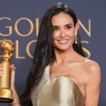 Demi Moore Altın Küre Ödülleri’nde Tarihi Bir An Yaşıyor