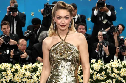 Gigi Hadid’den Met Gala’da Zelda Wynn Valdes’e Altınlı Saygı Duruşu